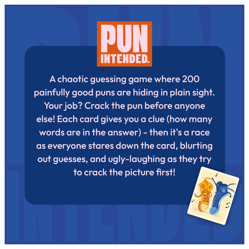 Pun Intended